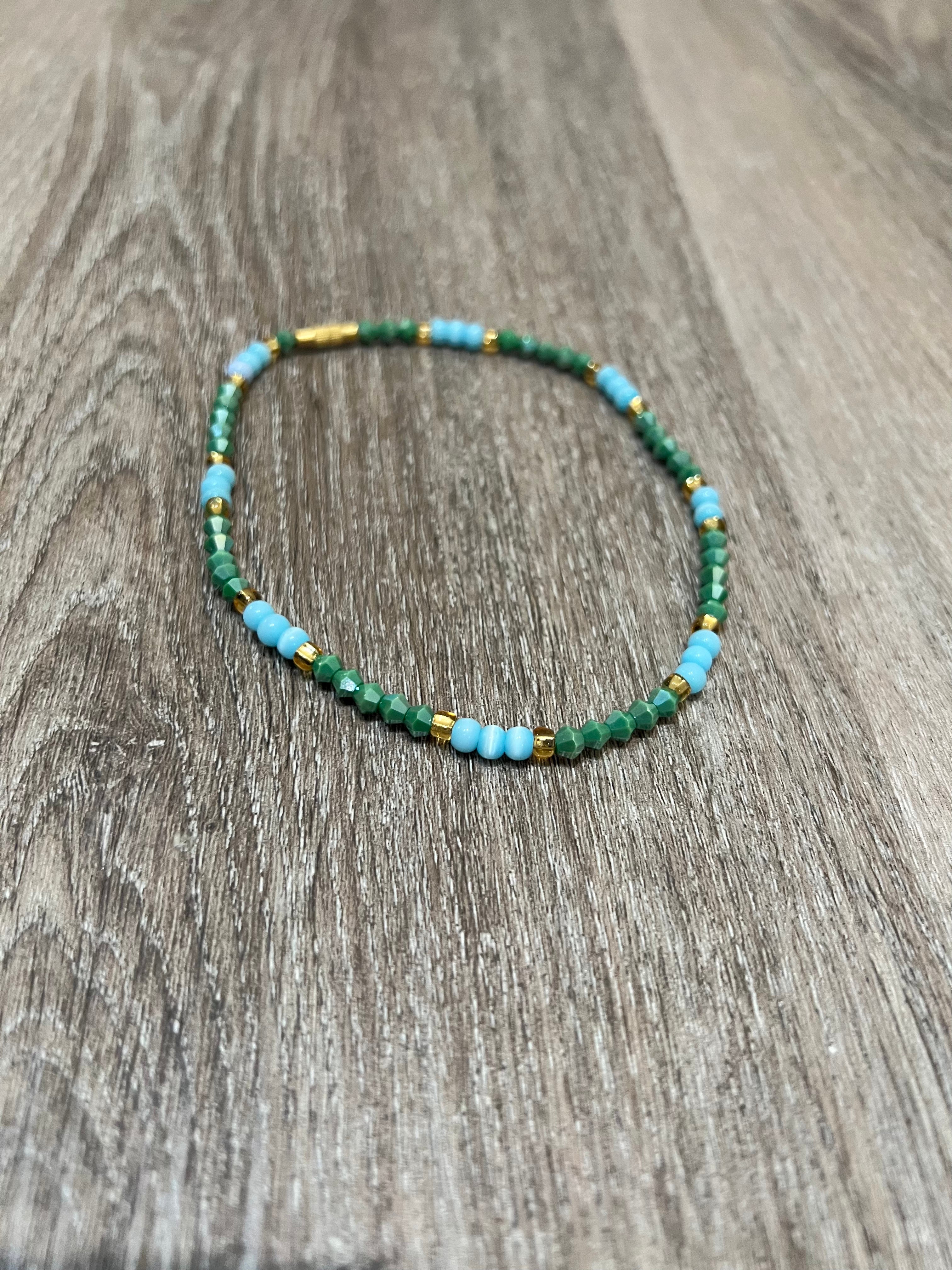African Beaded Anklet (Jowo)