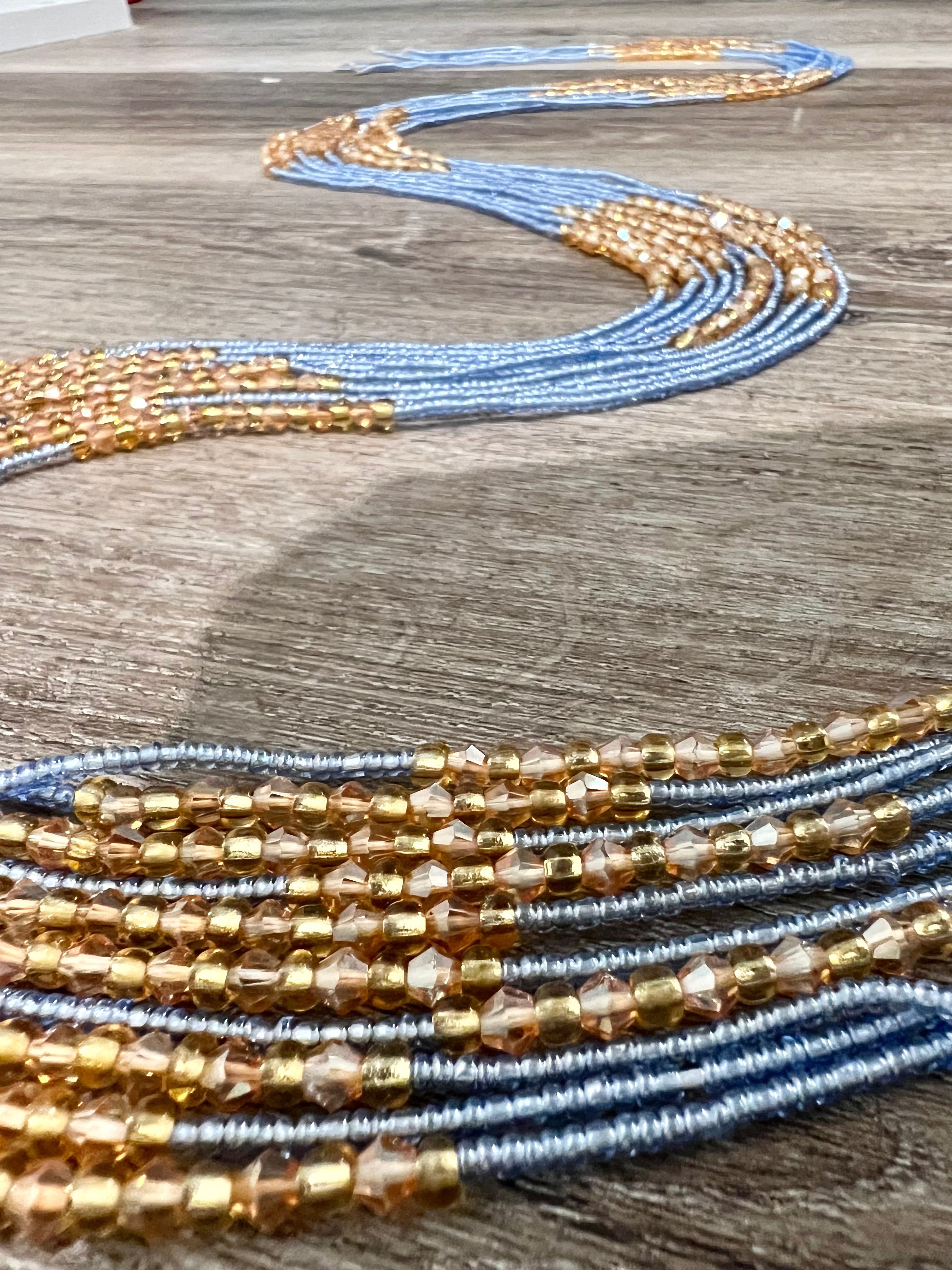 Ocean waist beads