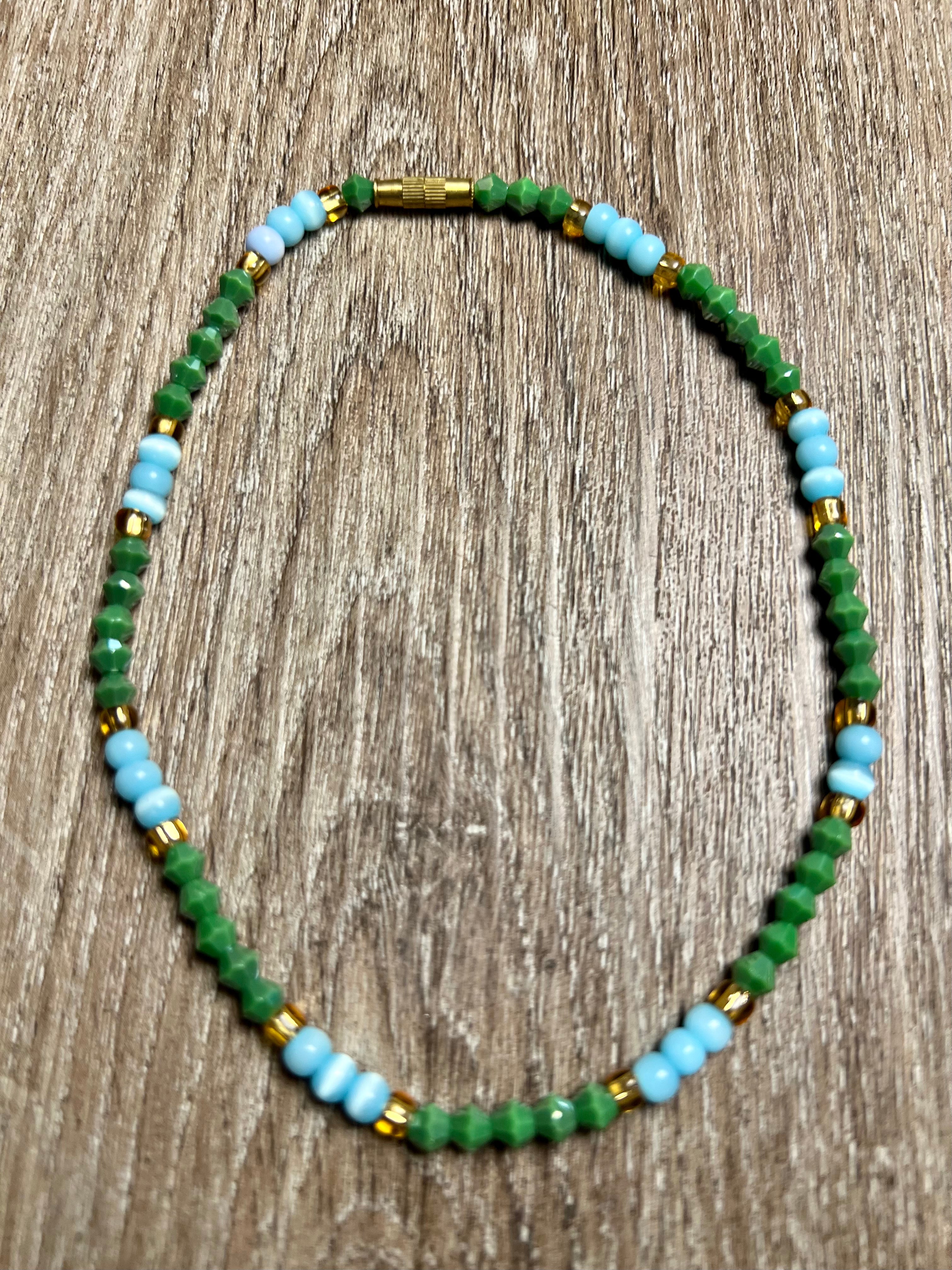 African Beaded Anklet (Jowo)