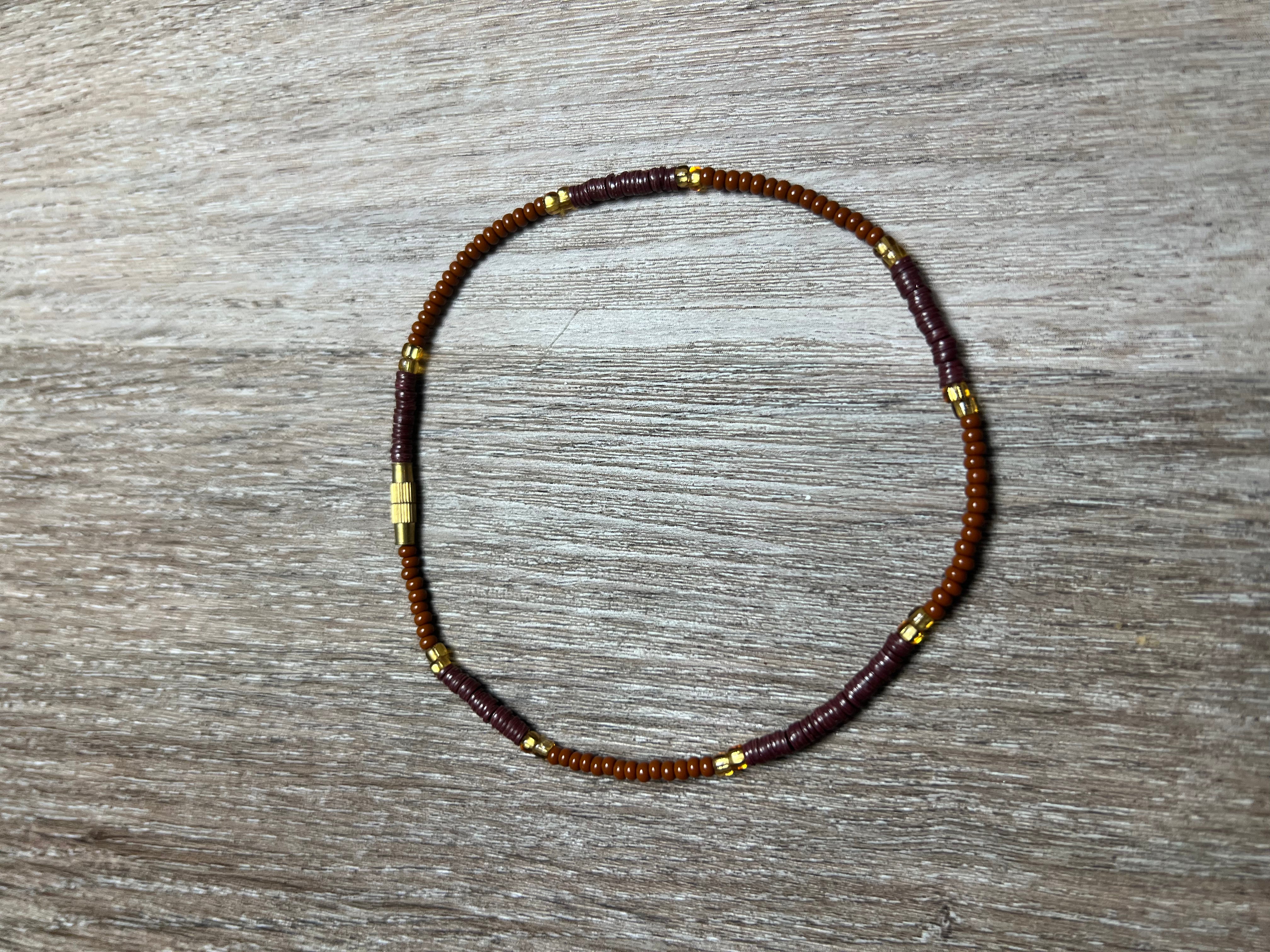 African Beaded Anklet (Essense)