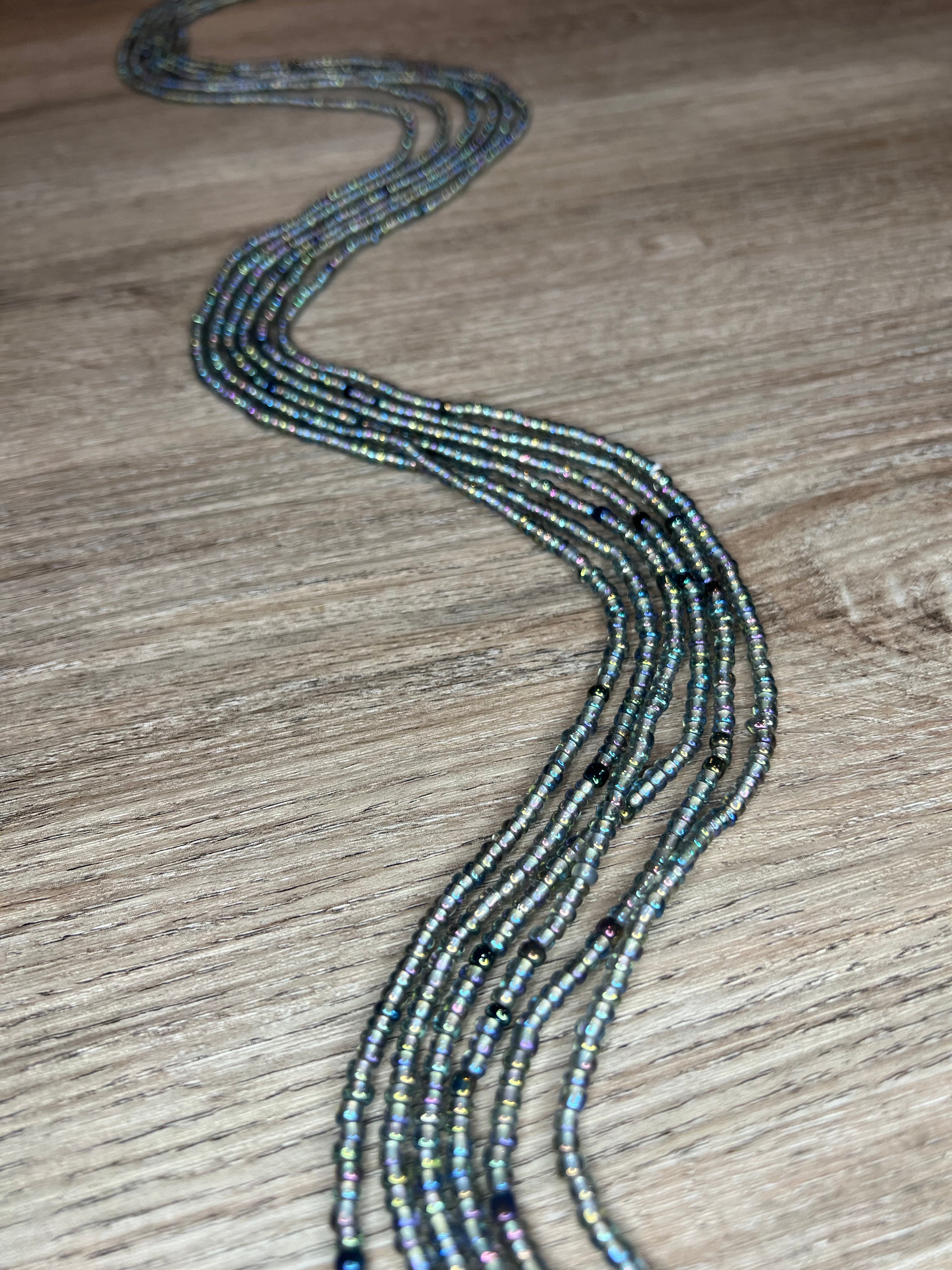 Peacock Waist Beads