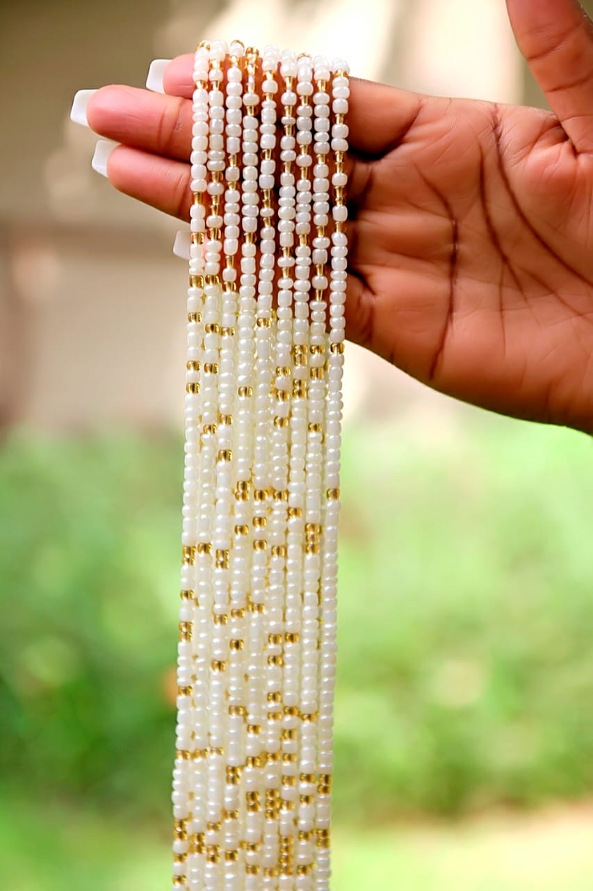 African waist beads (wealth)