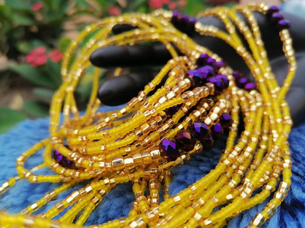 Amber AFRICAN Waist Beads